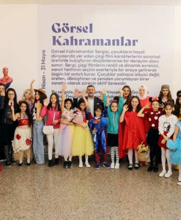 Çocuklar hayal gücünü sanatla buluşturdu