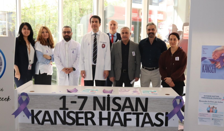 Sancaktepe İlhan Varank Hastanesi’nden Kanser Haftası Etkinliği
