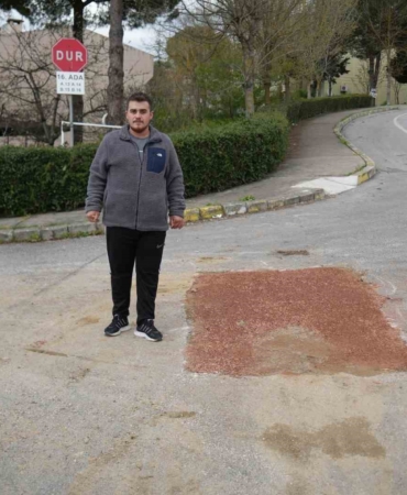 SEDAŞ’ın kazdığı çukura belediye aracı düştü