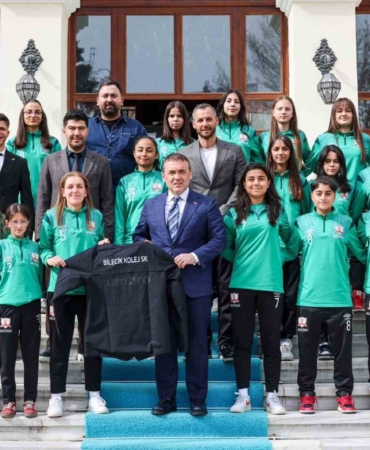 Bilecik Kolej Spor Kulübü’nden Vali Faik Oktay Sözer’e ziyaret