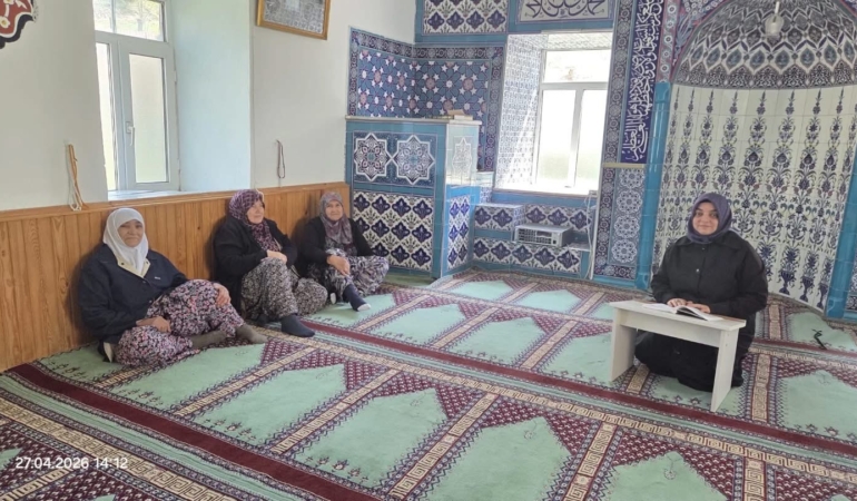 Bozüyük’te kadınlara yönelik vaaz ve irşad programları
