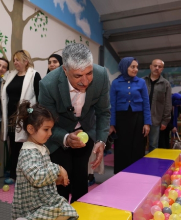 Tavşancıl Çocuk Oyun Evi modern yüzüyle açıldı