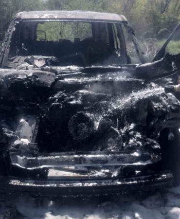 Gönen’de araç yangını paniğe neden oldu