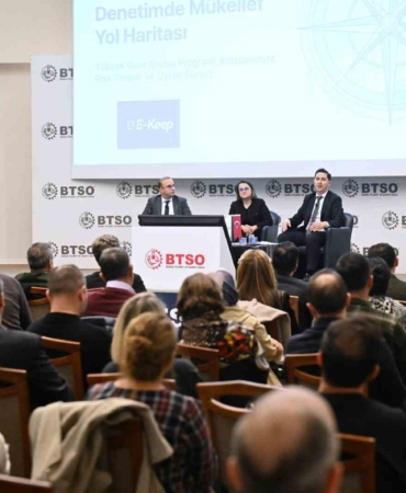 BTSO Akademi’de veri temelli vergi gözetimi ve uyum süreci anlatıldı