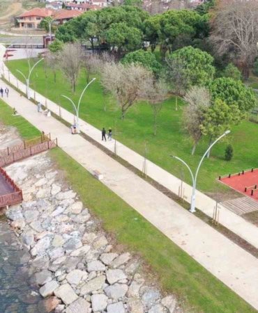 Darıca’da yeşil alan çalışmaları devam ediyor