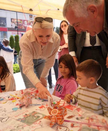 Başkan Subaşı çocuklarla bir araya geldi