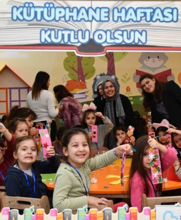 Büyükşehir’in Kütüphane Haftası etkinliklerine yoğun ilgi