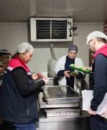Tekirdağ’da gıda ürünleri mercek altında