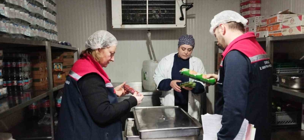 Tekirdağ’da gıda ürünleri mercek altında