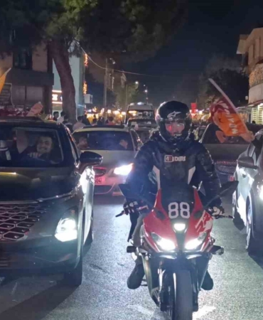 Dev derbide Galatasaray galip geldi, Tekirdağ’da taraftarlar sokaklara döküldü