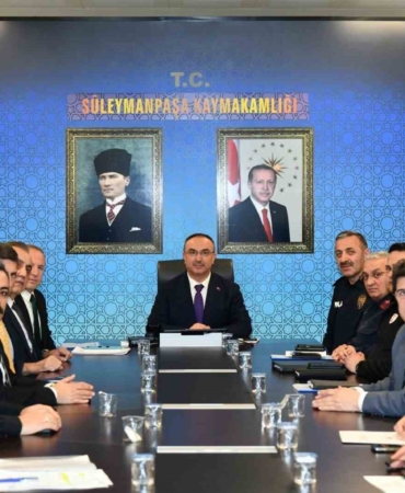 Tekirdağ’da "Plajlarda Yaz Tedbirleri" toplantısı gerçekleştirildi