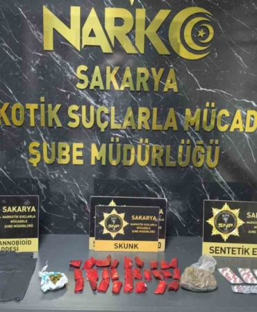 Sakarya’daki uyuşturucu operasyonunda 1 kişi tutuklandı