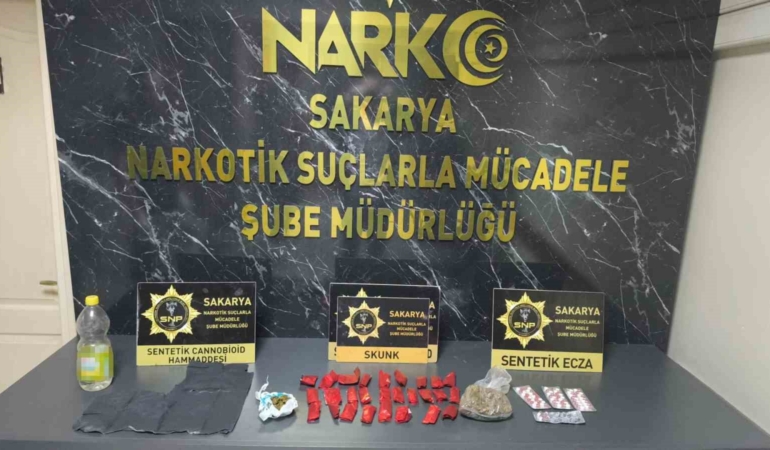 Sakarya’daki uyuşturucu operasyonunda 1 kişi tutuklandı