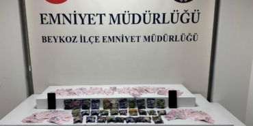 Beykoz’da narkotik köpeği "zula"yı affetmedi: 236 gram marihuana ve 64 bin TL ele geçirildi