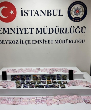 Beykoz’da narkotik köpeği "zula"yı affetmedi: 236 gram marihuana ve 64 bin TL ele geçirildi