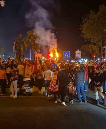 Tekirdağ’da Galatasaray şampiyonluğu coşkuyla kutlandı