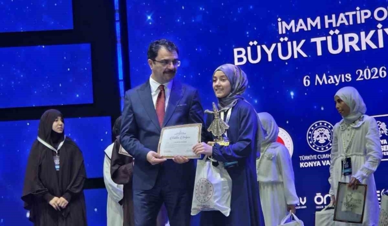Genç Nida Kur’an-ı Kerim’i Güzel Okuma Türkiye Finalleri Yarışmasında Türkiye 1.’si oldu