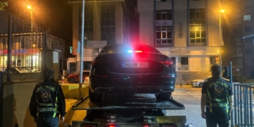 İzinsiz çakar kullanan araca 173 bin 392 TL para cezası uygulandı