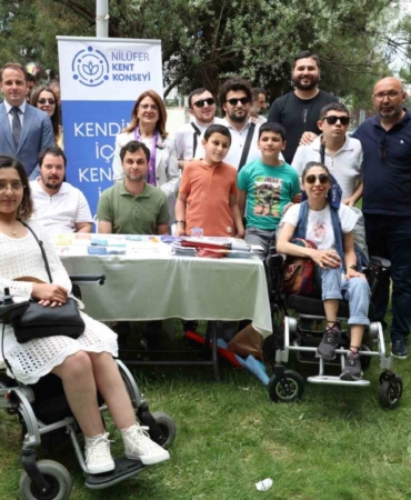 Nilüfer’de engeller sevgi ile aşılıyor