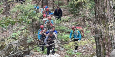 Kazdağları’nda 100 kişilik personelle zorlu kurtarma operasyonu