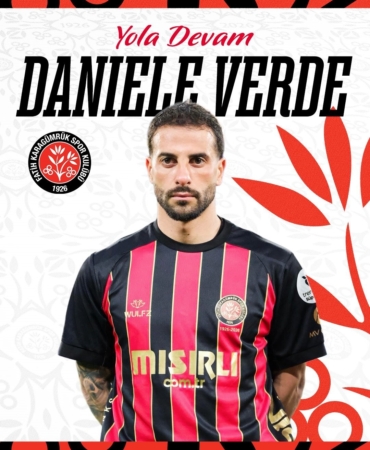 Fatih Karagümrük, Daniele Verde’nin satın alma opsiyonunu kullandı