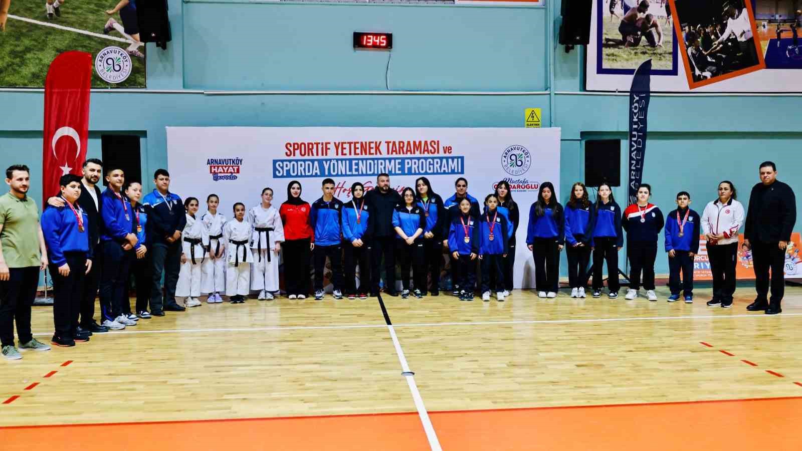 Arnavutköy’de geleceğin sporcuları ’Yetenek Taraması’yla keşfediliyor