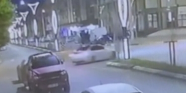 Kavşakta drift şovu pahalıya patladı