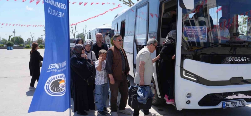 Kartal Belediyesi’nden mezarlıklara ücretsiz ring seferi