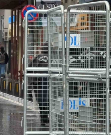 Şişli’de 1 Mayıs nedeniyle güvenlik önlemleri alındı