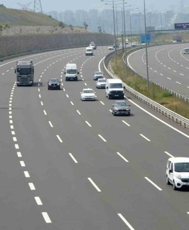 Kocaeli’de otoyollarda bayram tatili öncesi sakinlik yaşanıyor