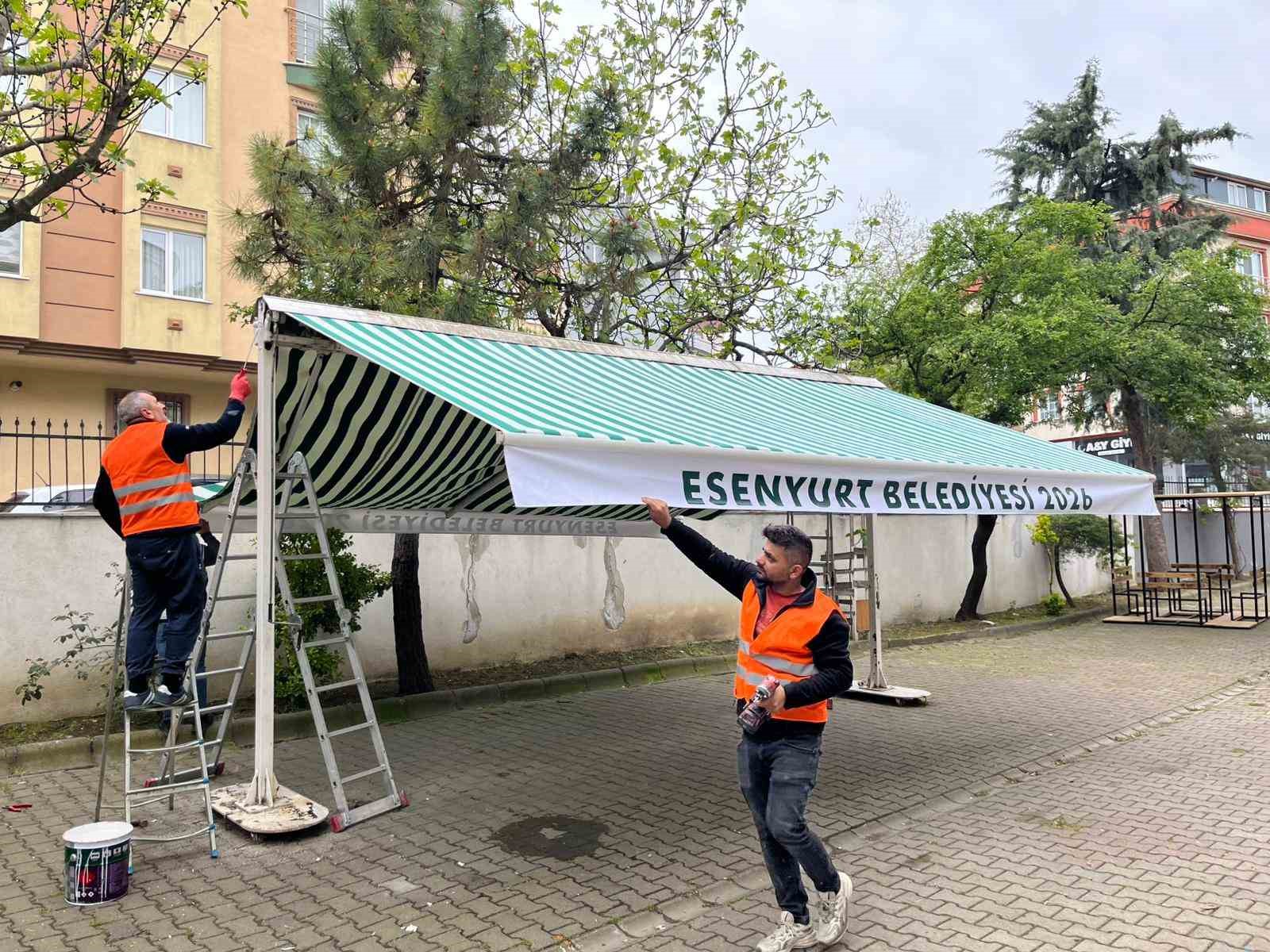 Esenyurt’ta camilerde bakım ve yenileme seferberliği