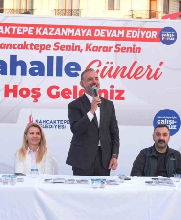 Sancaktepe’de hizmetler "ortak akıl" ile şekilleniyor: Mahalle buluşmaları başladı