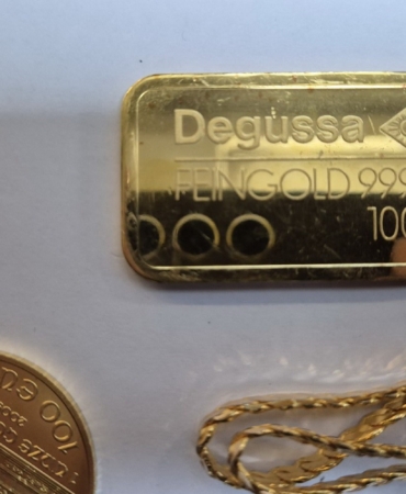 113 bin euro değerinde kaçak altın, komşuya takıldı