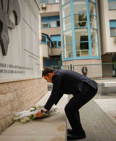 Başkan Aydın’dan Saraybosna’da anlamlı temas