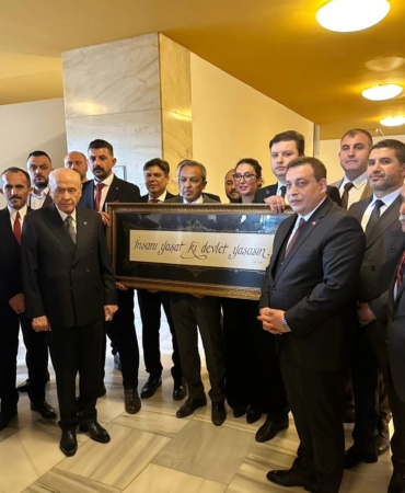 İl Başkanından Bahçeli’ye ziyaret