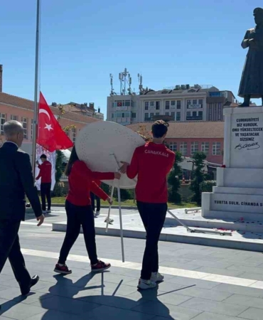 Çanakkale’de 19 Mayıs coşkusu