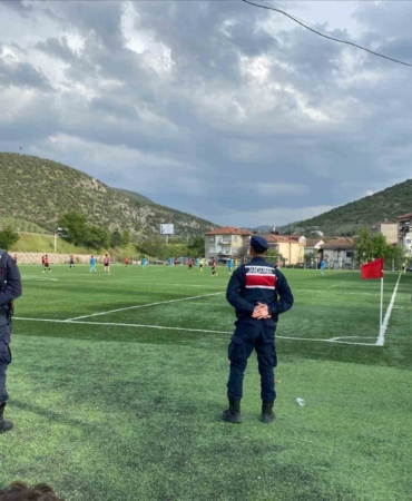 Vezirhanspor-1299 Bilecikspor maçında üst düzey güvenlik