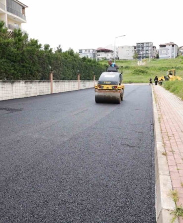 Osmangazi belediyesi çalışıyor yollar güzelleşiyor