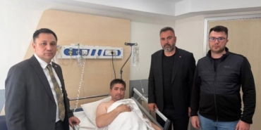 Elektrik akımına kapılan Akar’a ziyaret