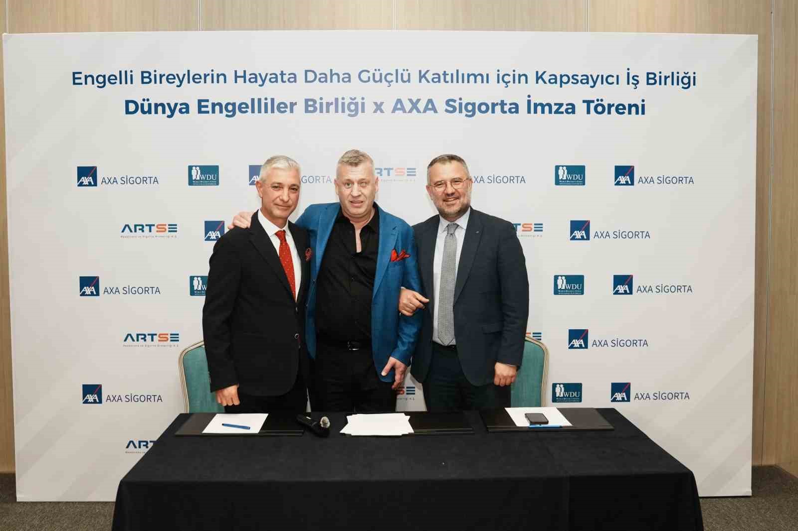 AXA Sigorta ve Dünya Engelliler Birliği’nden kapsayıcı iş birliği