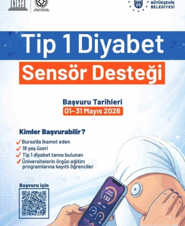 Büyükşehir’den diyabetli öğrencilere sensör desteği