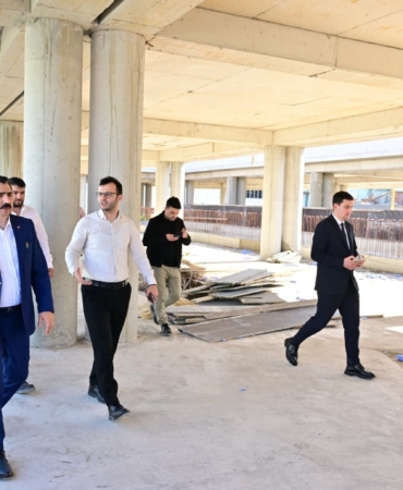 Yavuzselim Kapalı Pazar Alanı’nda yol yarılandı