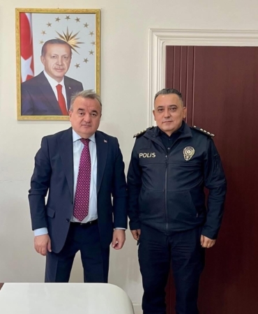 Bozüyük İlçe Emniyet Müdürü Nihat Dönmez görevine başladı