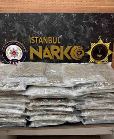 İstanbul’da uyuşturucu operasyonu: 58 kilo gram skunk ele geçirildi