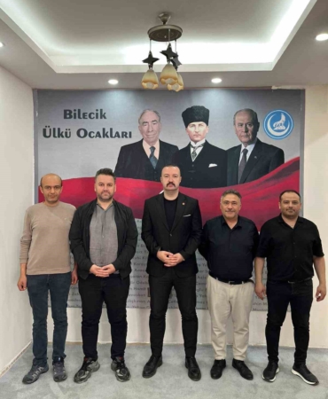 Bilecik’te esnaf odalarından Ülkü Ocakları’na buluşma