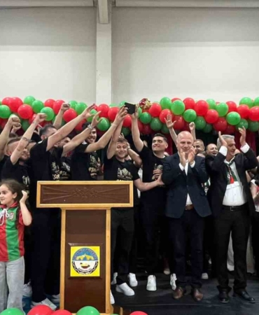 Osmanelispor’dan şampiyonluk kutlaması