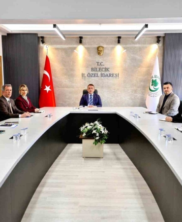 Bilecik’te İl Özel İdaresi çalışmaları değerlendirildi