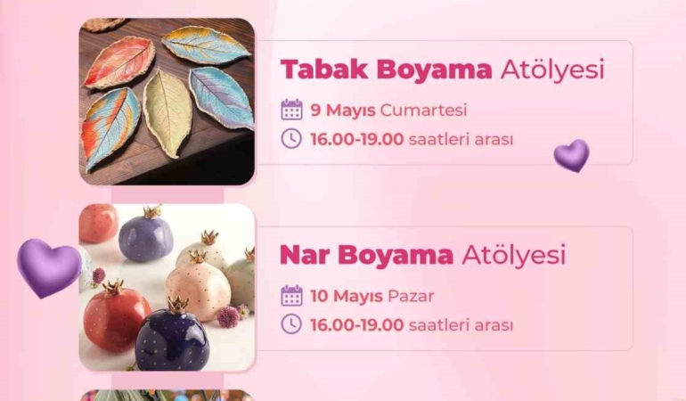 İnegöl AVM, Anneler Günü’nü sanat ve müzikle kutluyor