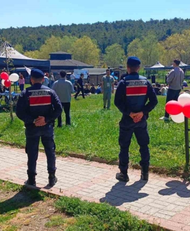 Pelitözü Gölpark’ta etkinliğe üst düzey güvenlik