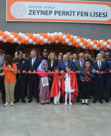 Ayvalık’ta fen lisesi özlemi sona erdi